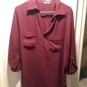Plum Colored Blouse